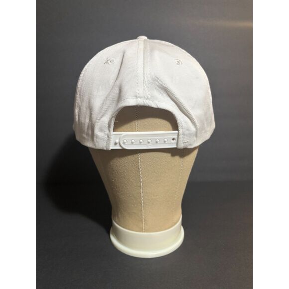 Vintage Siemens Rope Snapback Hat White Promo Cap KC Caps Adjustable - Picture 3 of 5